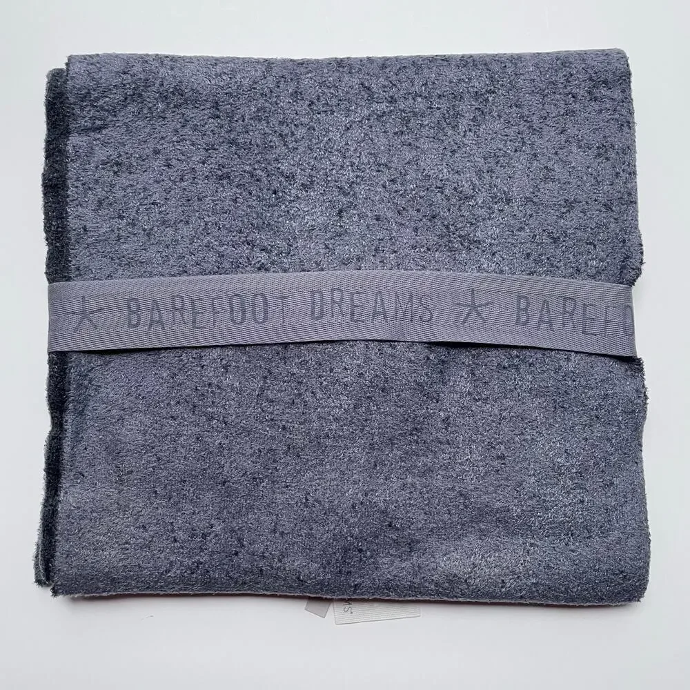 Barefoot Dreams Confetti Scarf Cozychic Lite Deep Sea Blue Indigo NEW